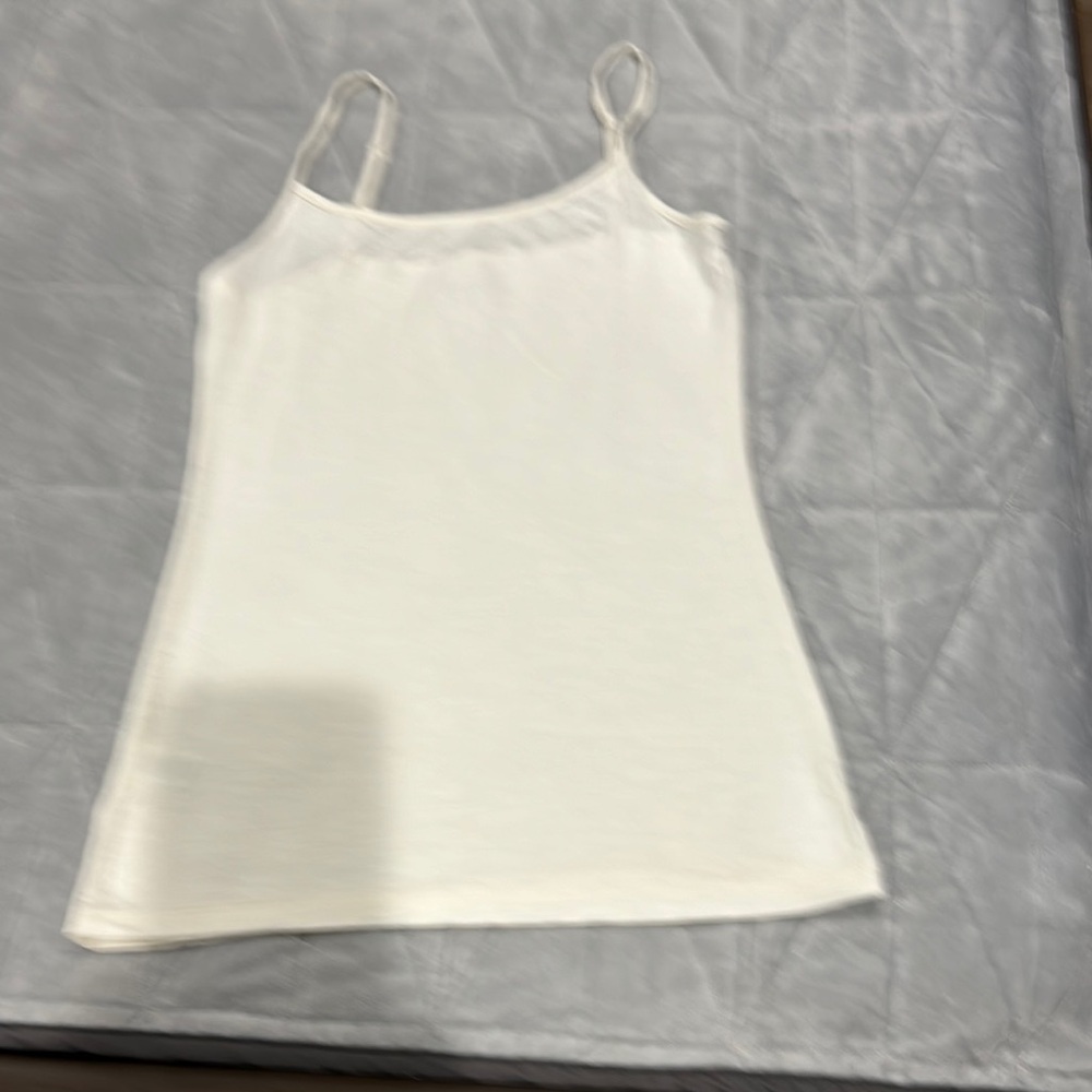 Loft Women's White Cami Top  size xs